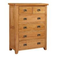 See more information about the Cotswold Oak 2+4 Chest of Drawers