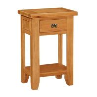 See more information about the Cotswold Oak Console Table with One Drawer