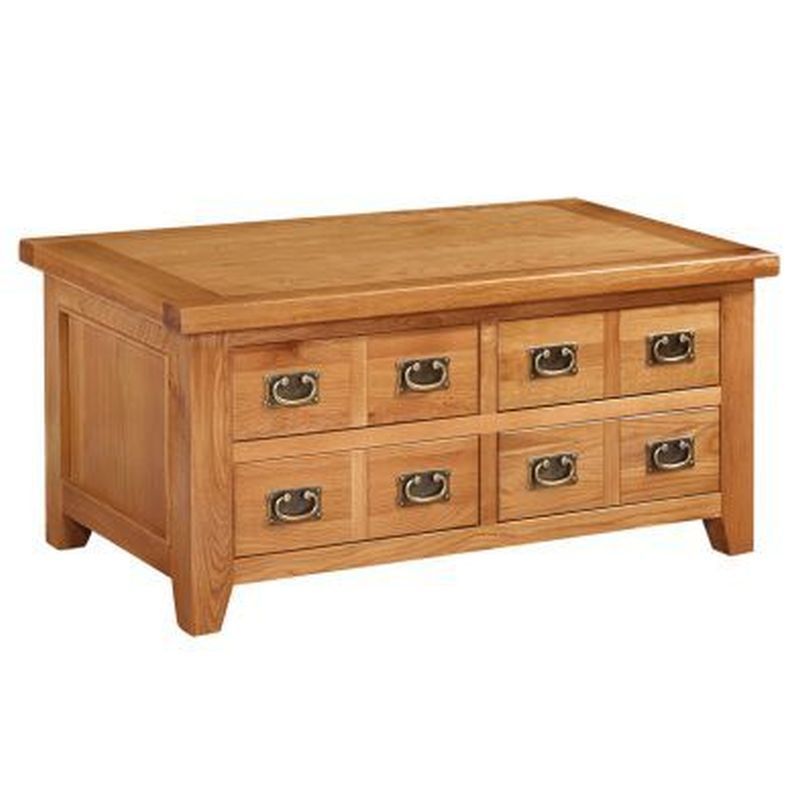 Cotswold Oak Storage Coffee Table