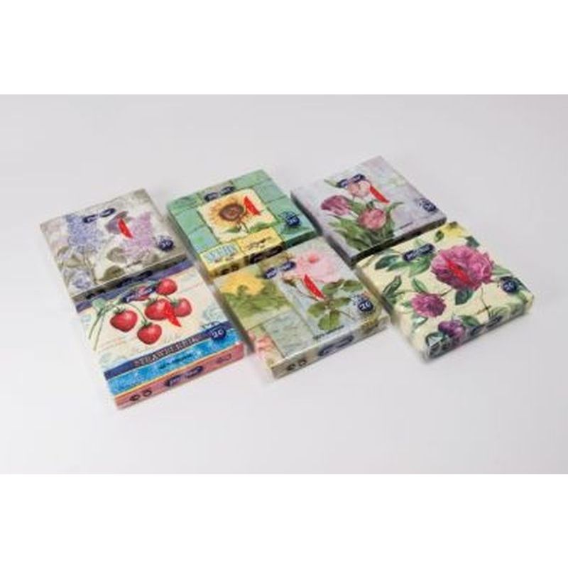 3Ply Napkins Posy 20pk