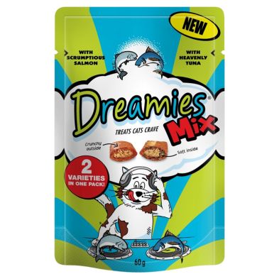 See more information about the Dreamies Salmon and Tuna