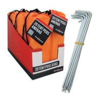 See more information about the 20 Tent Pegs In Carry Bag