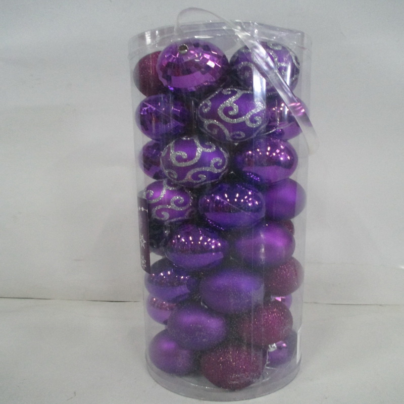 Purple Balls 6cm 40 Pack