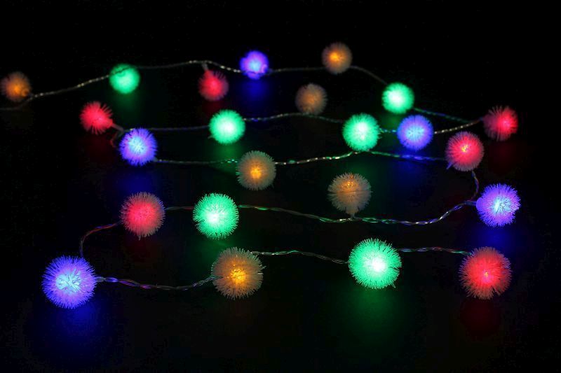 Snowball Decorations With 40 LED’S