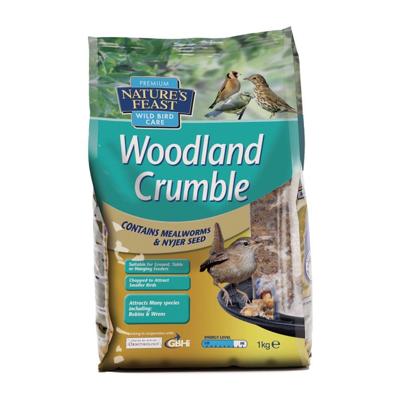 1kg Woodland Crumble Bird Seed Mix