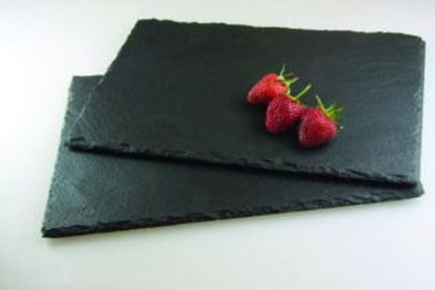 See more information about the Set of 2 Rectangular Slate Placemats