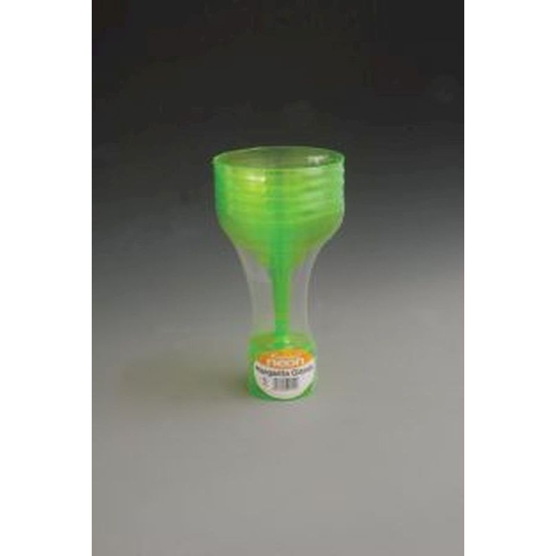 Neon Green Margarita Glass 30cl Pack of 5