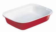 See more information about the Pyrex 26x17cm Red  Rectangular Roaster