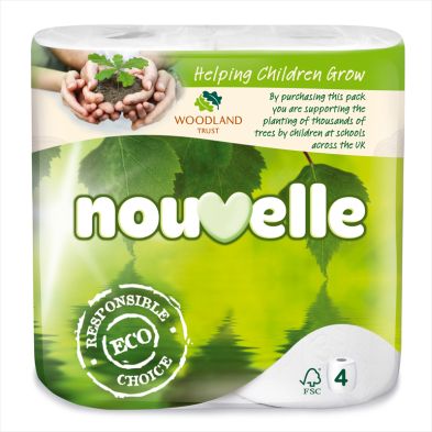 See more information about the Nouvelle Toilet Tissue 4 pack