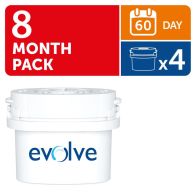 See more information about the Aqua Optima Evolve 60 Day Water Filter 4 Pack (3+1 FREE)