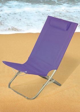 See more information about the Folding Beach Chair Purple