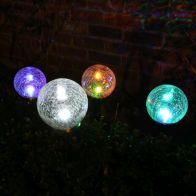 See more information about the Globe Solar Light Colour Changing Stainless Steel