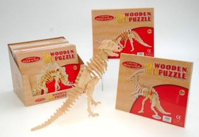 See more information about the Wood 3D Puzzle Dinosaur