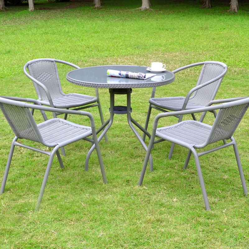 5 Piece Savona Wicker Garden Furniture Set