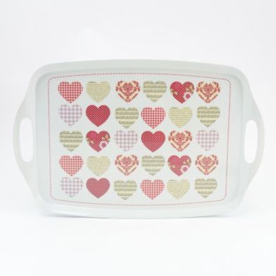 See more information about the Hearts Instyle Large Tray 19in