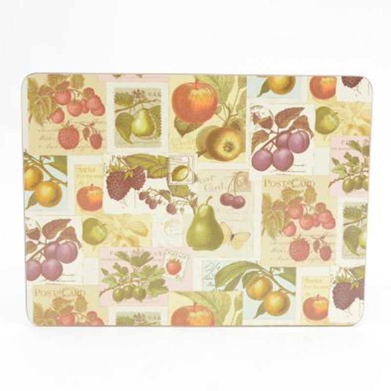 Vintage Fruit Tablemats Set of 4