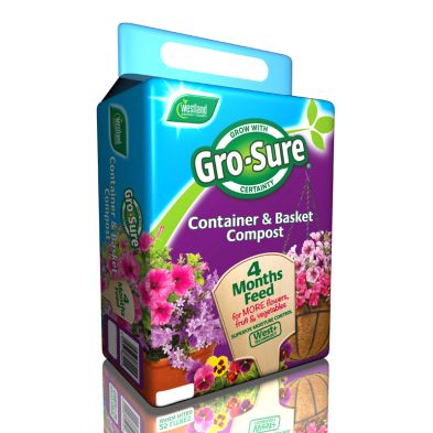 See more information about the Gro-Sure Container and Basket Compost - 4 Month Feed (50 Litre)