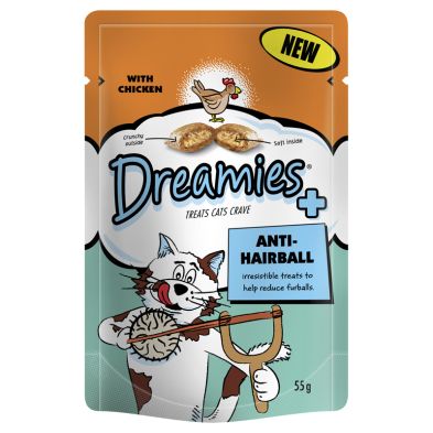 See more information about the Dreamies Plus C&T Anti Hairball