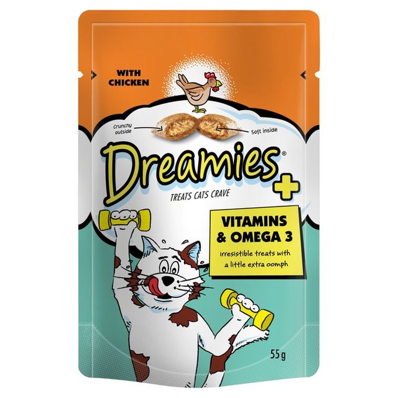 Dreamies PL C&T Vitamins & Omega 3