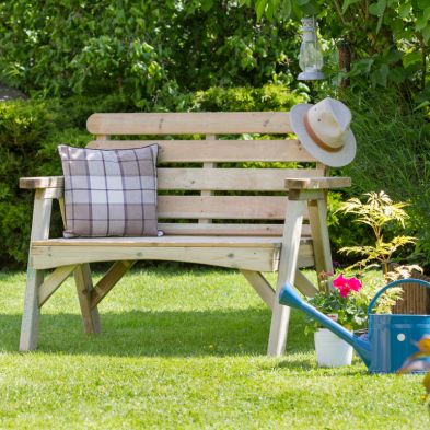 See more information about the Abbey 2 Seater Garden Bench