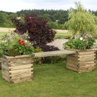 See more information about the Isabel Planter Garden Bench Raised Bed Planter