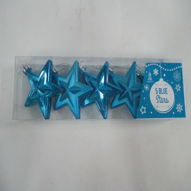 Blue Stars 6cm 5 Pack