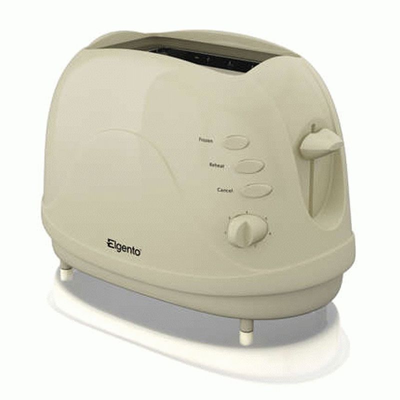 Elgento 2 Slice Toaster Cream E20012C