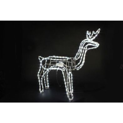 See more information about the Reindeer Christmas LED Rope Light (9m)