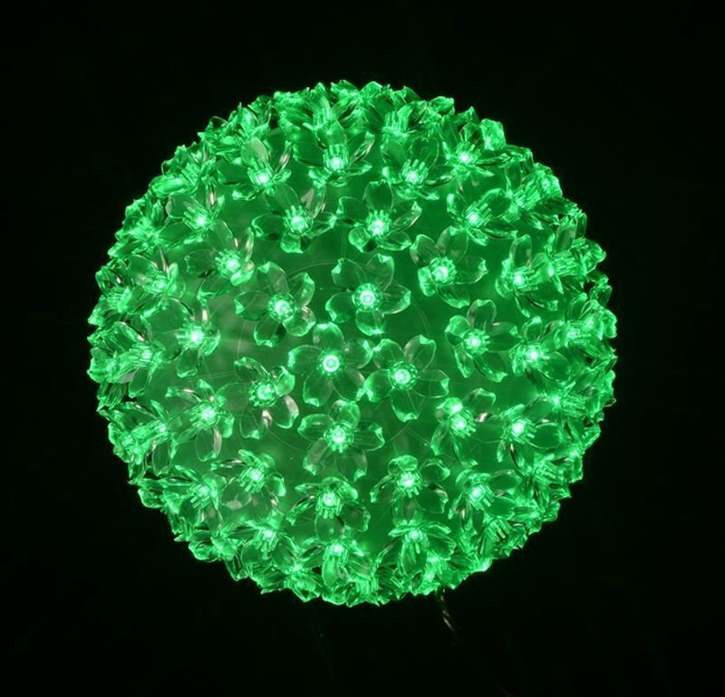 
150 Green LED Cherry Flower Ball Light