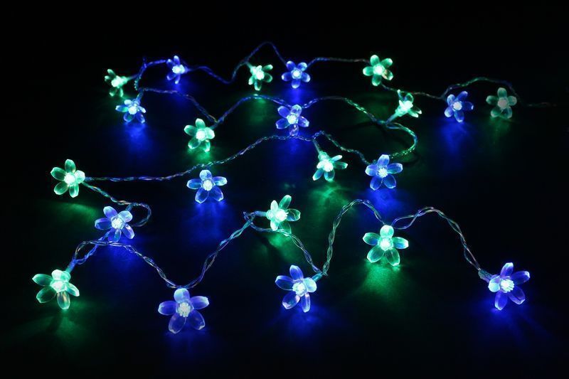 Cherry Lights With 50 Blue & Green Static LED’S