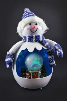 See more information about the Snowman With Holographic Centre 13Inch