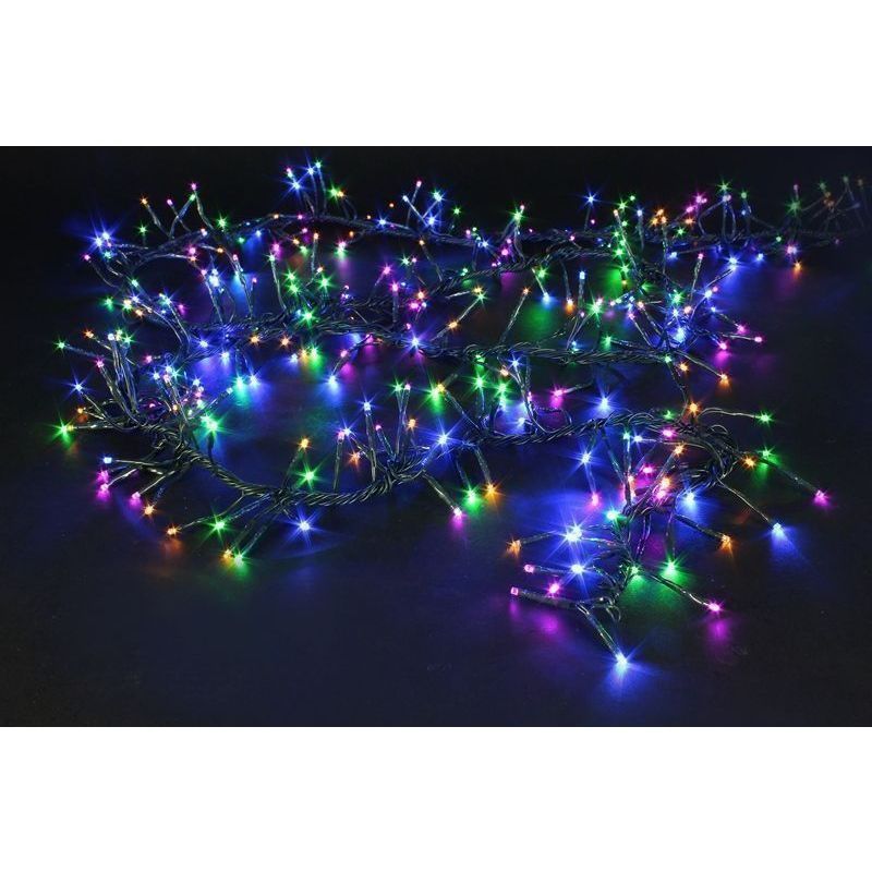 480 Cluster LED Bulb Lights Multi Colour