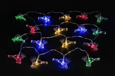 See more information about the Reindeer Decoration With 24 Multi-Coloured Static LED’S