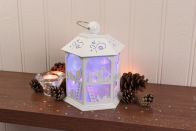 See more information about the Wooden Lantern With Colour Changing LED’S