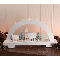 See more information about the Wooden Candle Bridge with 8 LED Warm White Lights