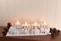 See more information about the White Wooden Train with 8 Warm White LED’S