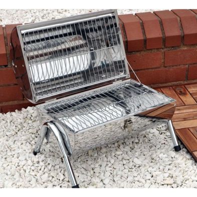 See more information about the Portable Barrel Stainless Steel BBQ