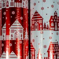 See more information about the 4m Scandinavian House Gift Wrap (Red)