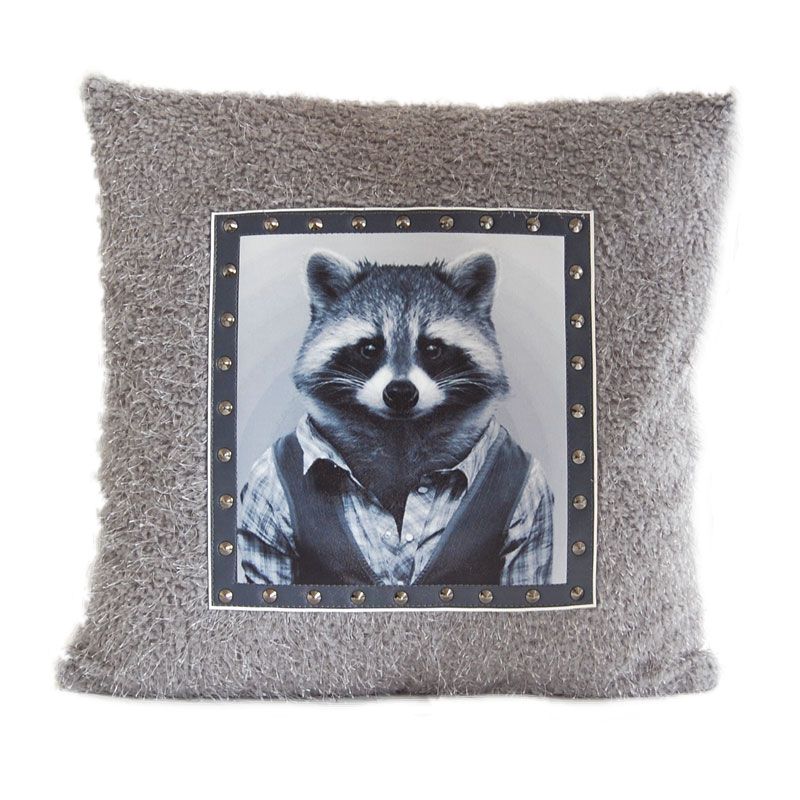 Mr Racoon Cushion 45 x 45xm