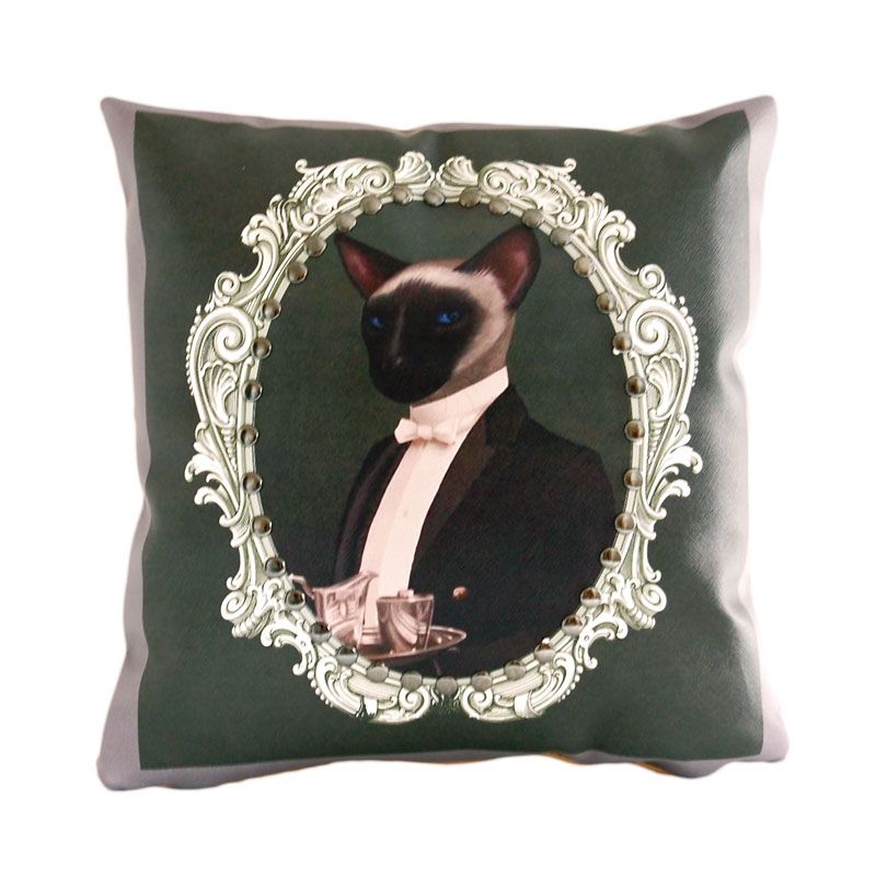 Sir Siamese Cushion 30x30cm