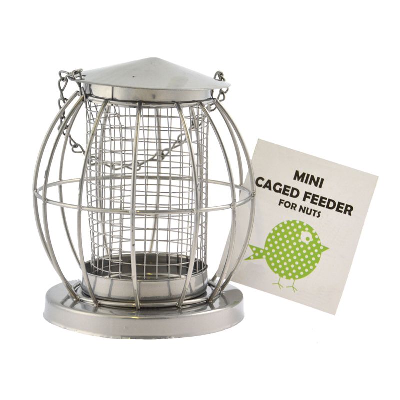 Mini Caged Nut Wild Bird Feeder