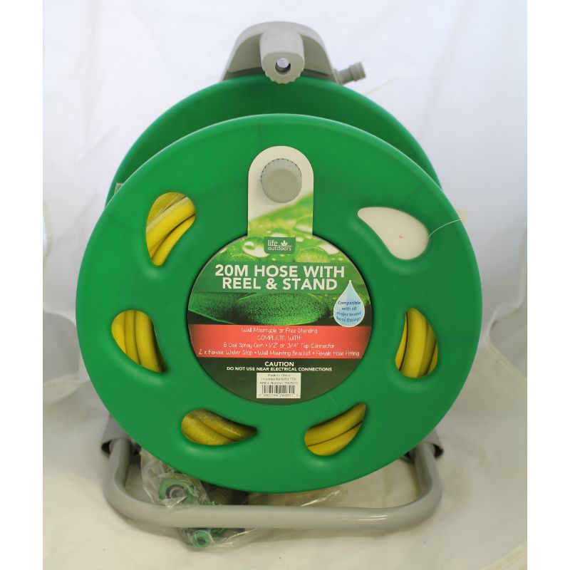 20 Metre Hose with Reel and Stand