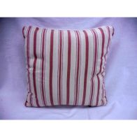 See more information about the Jacquard  Red Stripe Sofa Cushion (2 for £10)