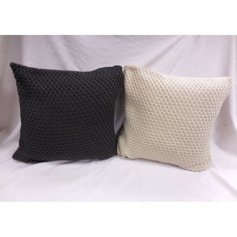 Knitted Sofa Cushion (2 for £10)