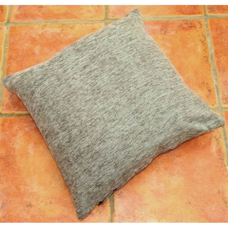 Grey Herringbone Sofa Cushion (2 for £10)