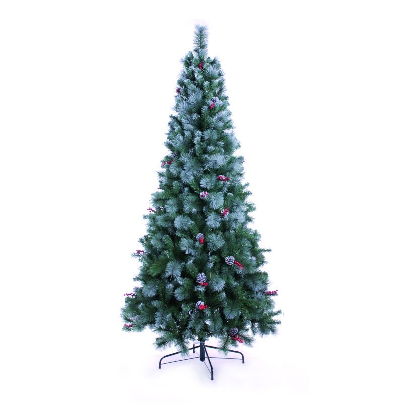 Christmas Tree 2.10M (7Ft) Frosted Virginia Pine