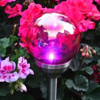 See more information about the Large Pink Bubble Solar Orb