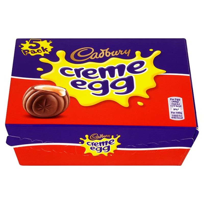 Cadbury 5 Pack Creme Eggs