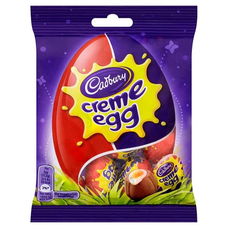 Cadbury Mini Creme Eggs Bag 89g