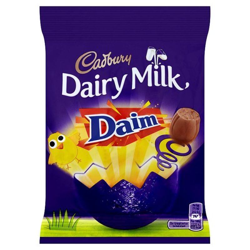 Cadbury Mini Daim Eggs 86g Bag